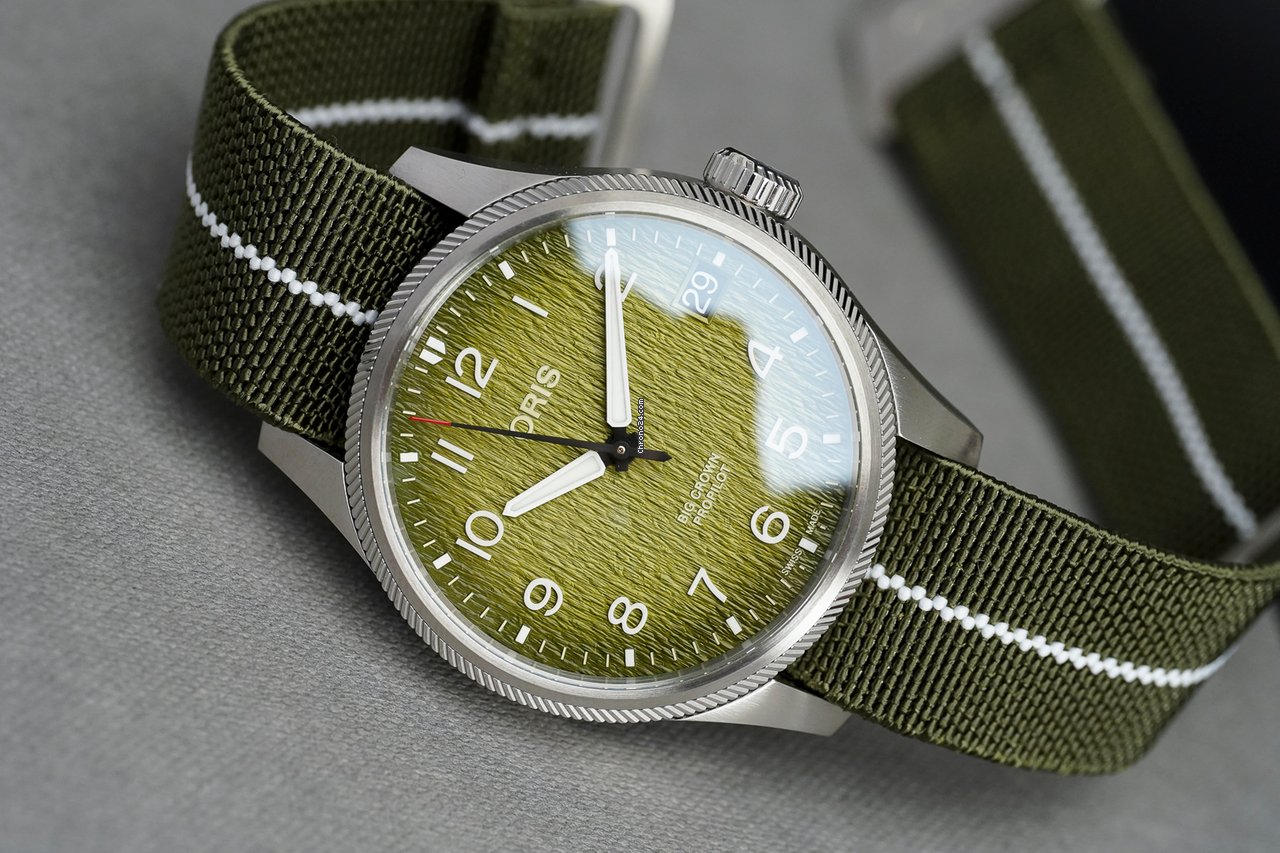 IMG_9081 Oris Big Crown ProPilot Mens watch Unisex Automatic Steel 01 751 7761 4187-Set Replica 5