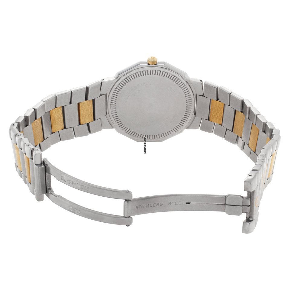 IMG_9081 Baume & Mercier Riviera Mens watch Unisex Quartz Steel 5131.3 Replica 5