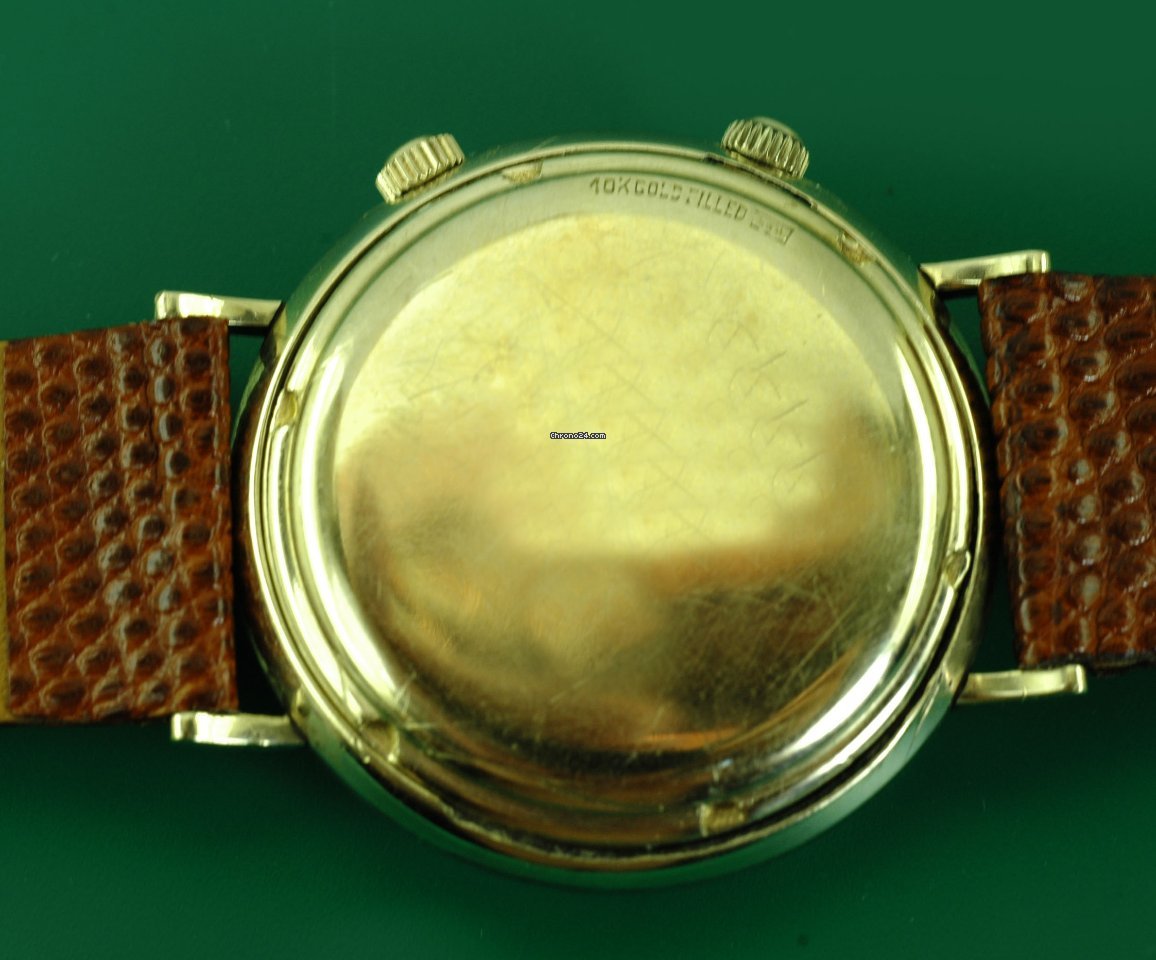Jaeger-LeCoultre Mens watch Unisex Manual winding Yellow gold Jaeger Le Coultre MEMOVOX Alarm Watch Replica 5