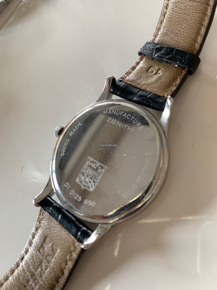 IMG_9081 Zenith Elite Mens watch Unisex Manual winding Steel 01 1125 650 Replica 5