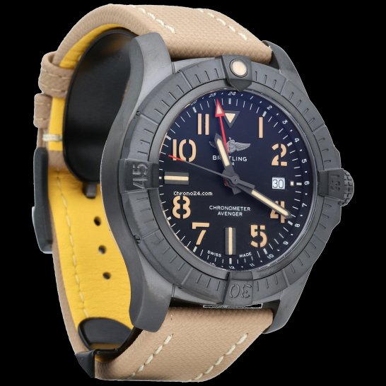 IMG_9081 Breitling Avenger Mens watch Unisex Automatic Titanium V32395101B1X1 Replica 5