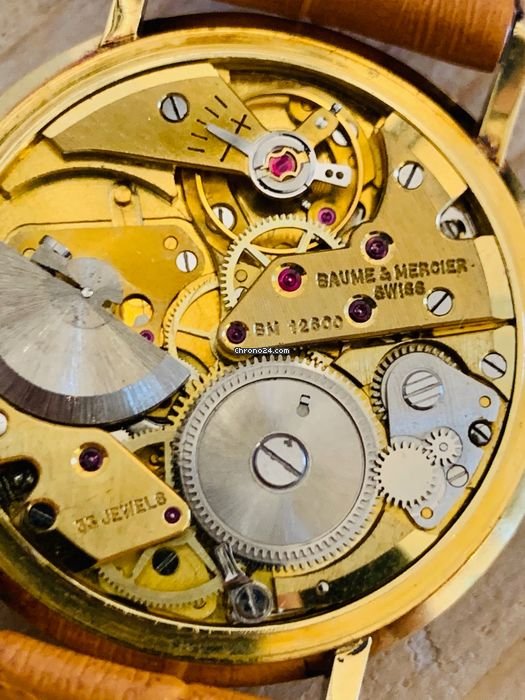 IMG_9081 Baume & Mercier Mens watch Unisex Automatic Yellow gold 320530 & 35088 Replica 5