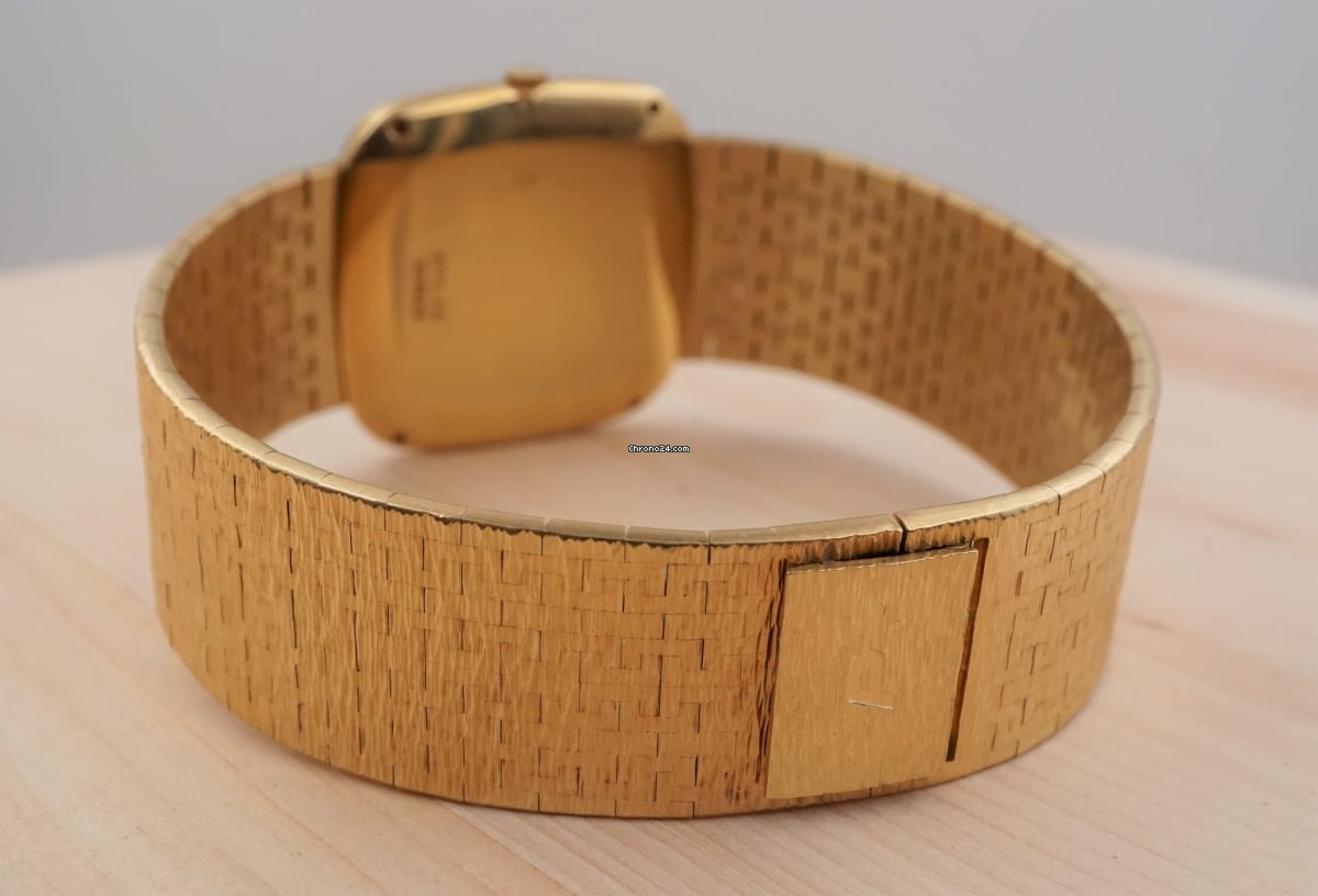 IMG_9081 Piaget Mens watch Unisex Manual winding Yellow gold 9771 A 6 Replica 5
