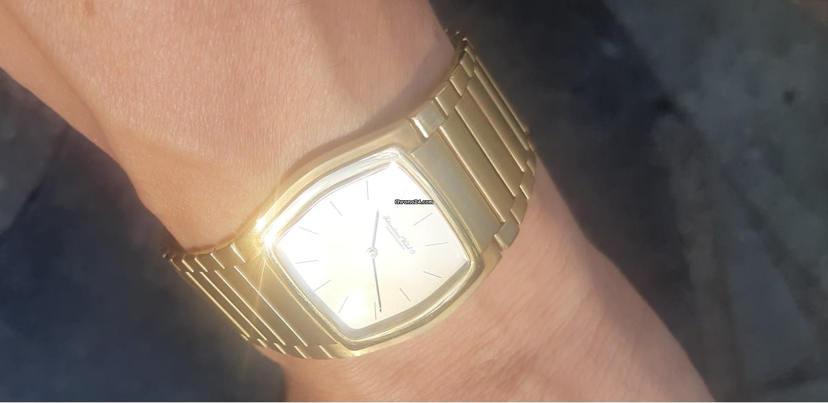 IMG_9081 IWC Da Vinci Mens watch Unisex Manual winding Yellow gold 9310 Replica 5