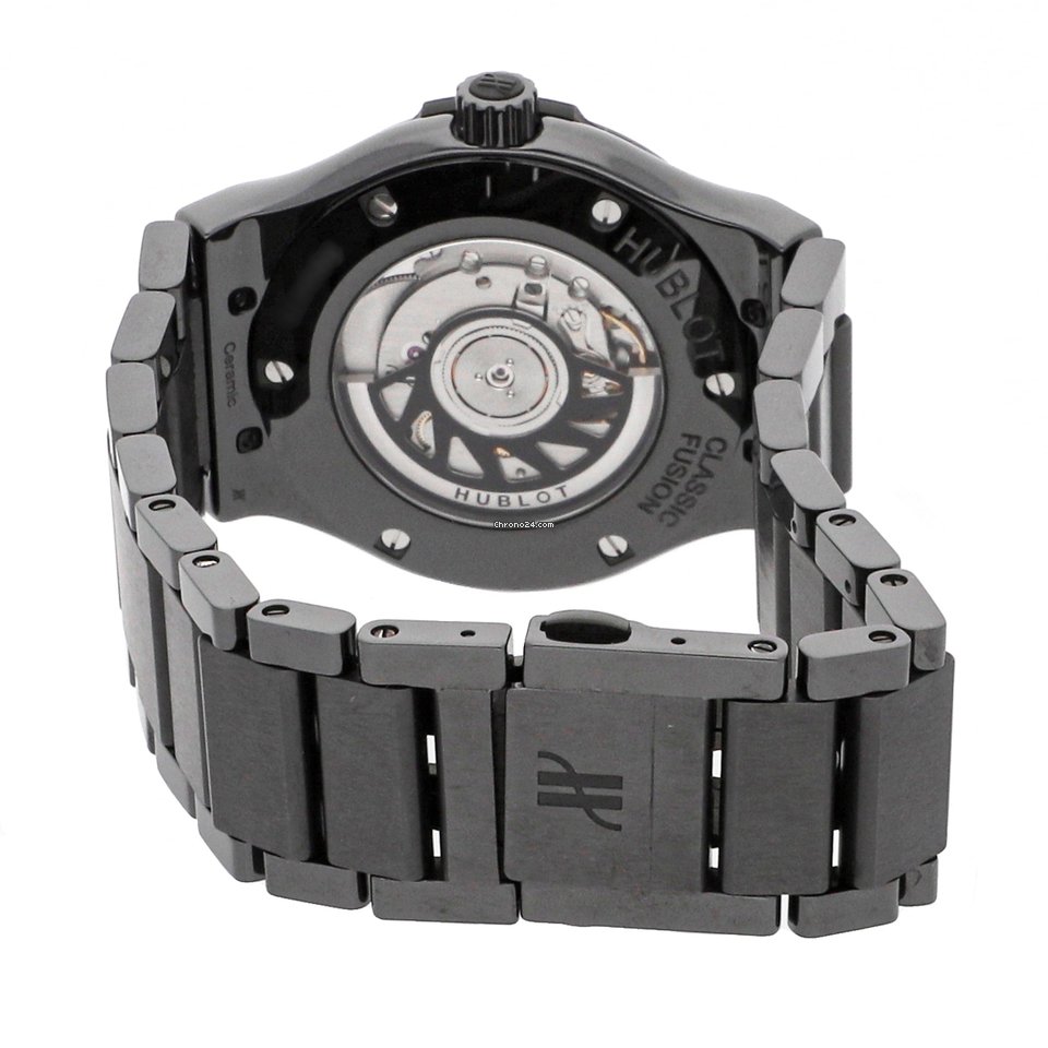 IMG_9081 Hublot Classic Fusion 45, 42, 38, 33 mm Mens watch Unisex Automatic Ceramic 542.CM.1770.CM Replica 5