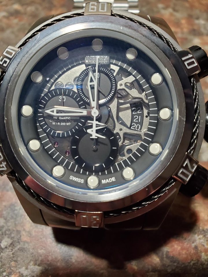 IMG_9081 Invicta Mens watch Unisex Automatic Steel 112803-724535 Replica 5