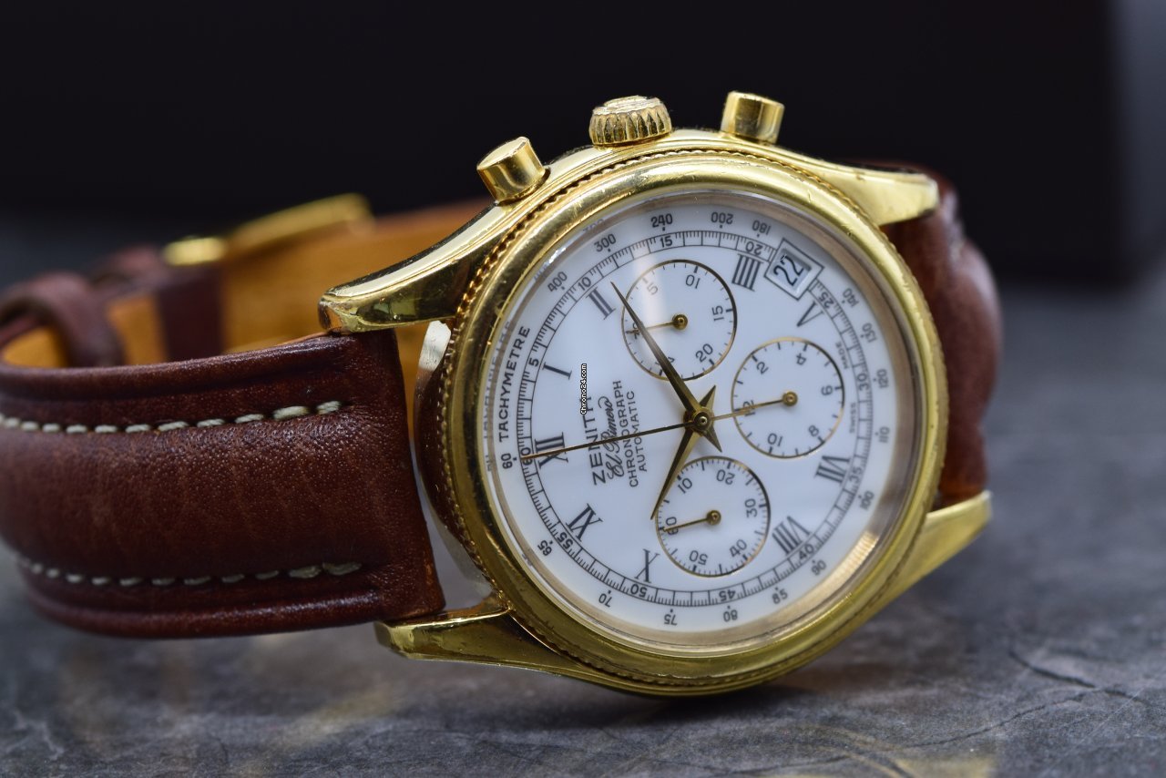 Zenith El Primero Chronograph Mens watch Unisex Automatic Steel 20-0210-400 Replica 5