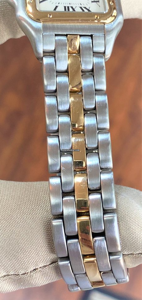 IMG_9081 Cartier Panthere Womens watch Quartz Steel 110000R Replica 5