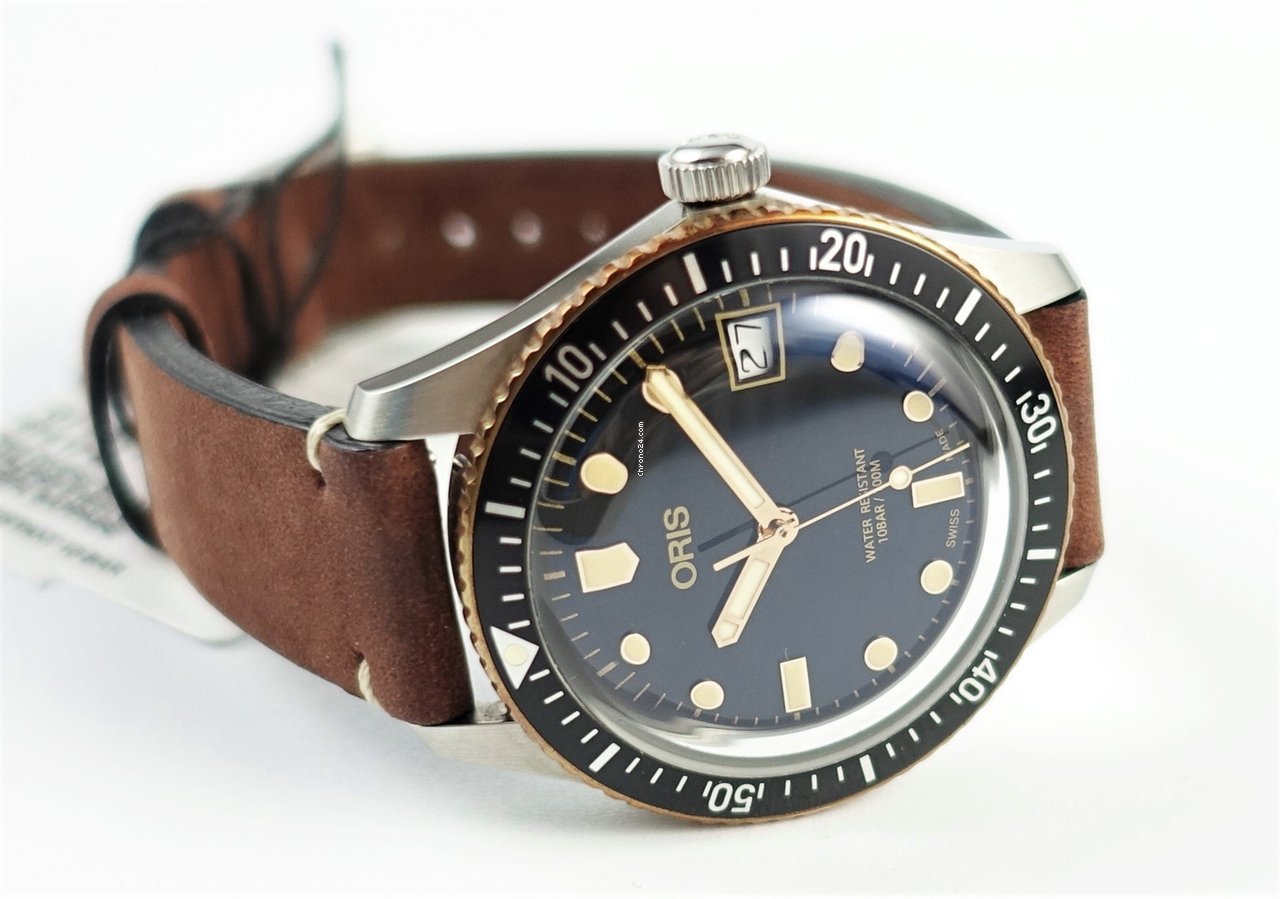 IMG_9081 Oris Divers Sixty Five Mens watch Unisex Automatic Steel 01 733 7747 4354-07 5 17 45 Replica 5