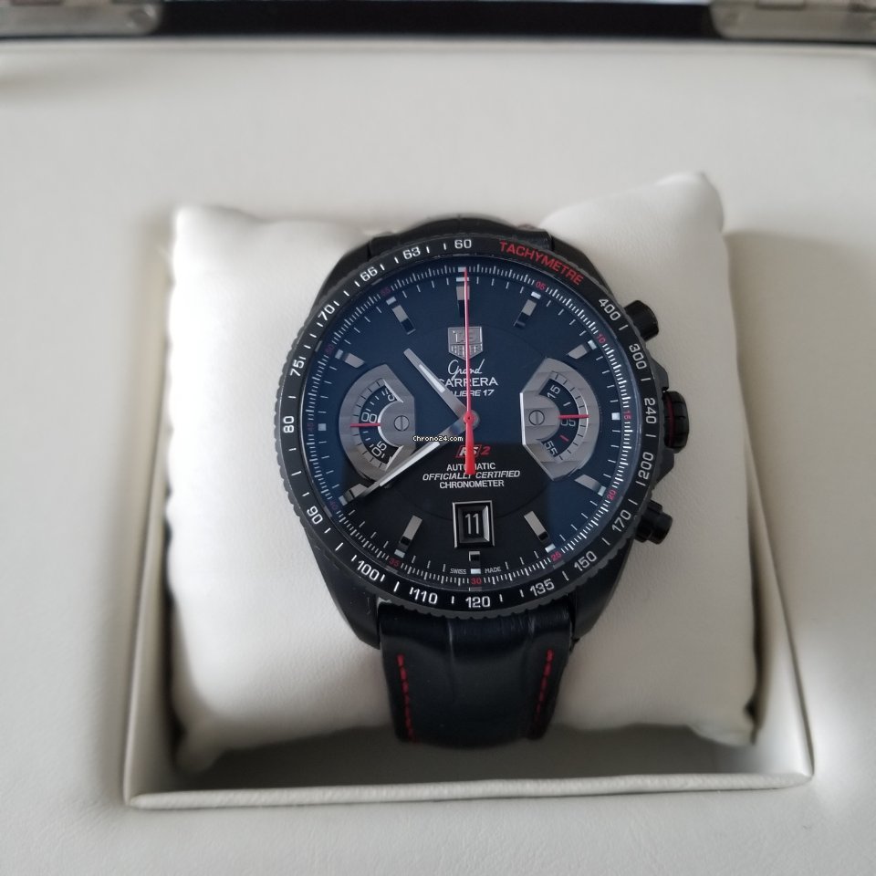 IMG_9081 TAG Heuer Mens watch Unisex Automatic Titanium CAV518B Replica 5