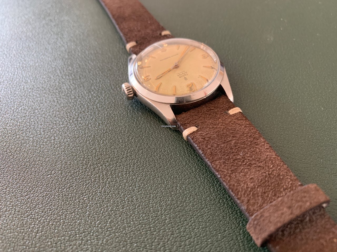 IMG_9081 Tudor Mens watch Unisex Manual winding Steel 7934 Replica 5