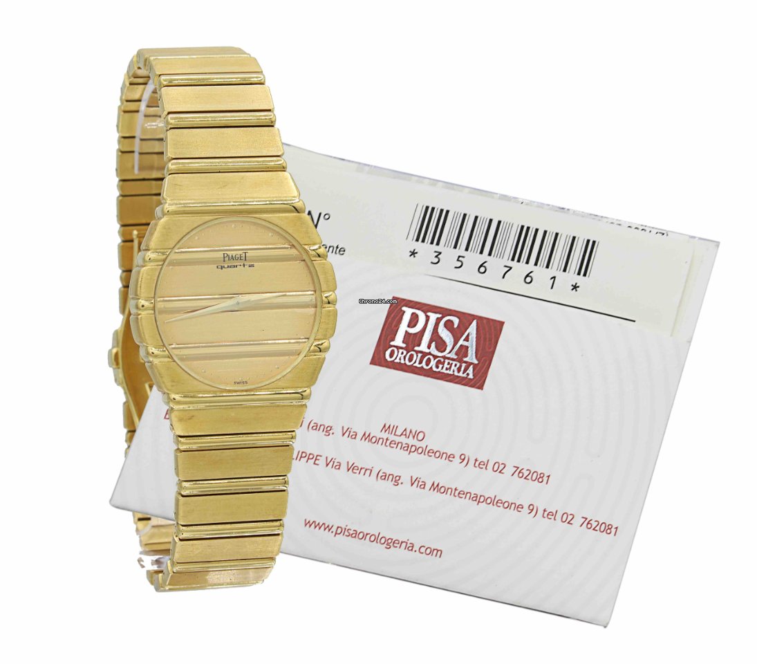 IMG_9081 Piaget Polo Womens watch Quartz Yellow gold 791C701 Replica 5
