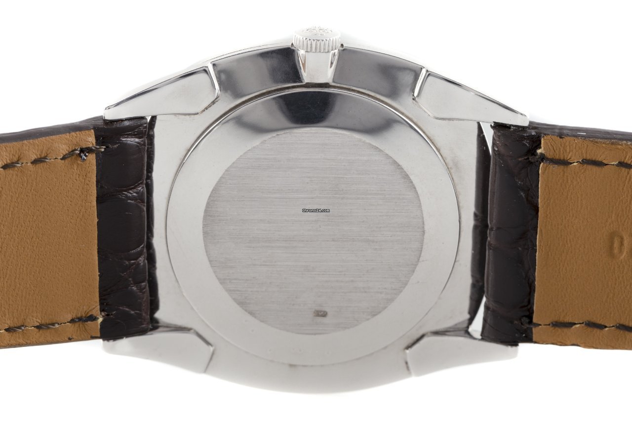 IMG_9081 Patek Philippe Golden Ellipse Mens watch Unisex Manual winding White gold 3644 Replica 5