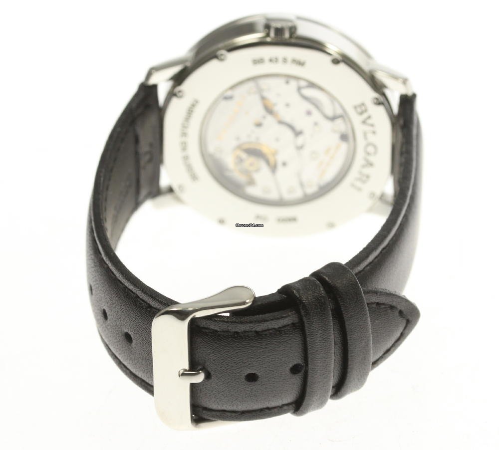 IMG_9081 Bulgari Bulgari Mens watch Unisex Manual winding Steel BB43SRM Replica 5