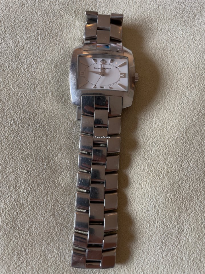IMG_9081 Baume & Mercier Hampton Womens watch Quartz Steel MOA 08426 - 3695385 Replica 5
