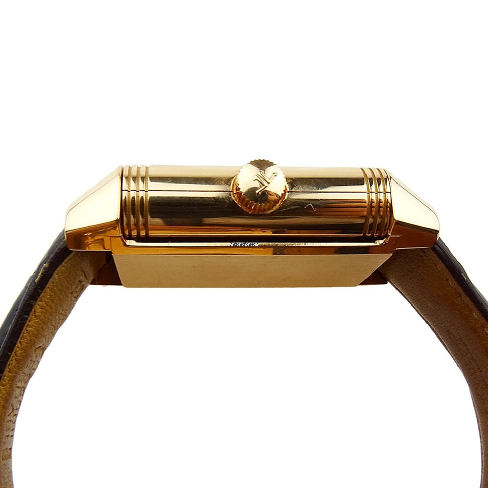 IMG_9081 Jaeger-LeCoultre Grande Reverso Mens watch Unisex Manual winding Rose gold 240.2.14 Replica 5