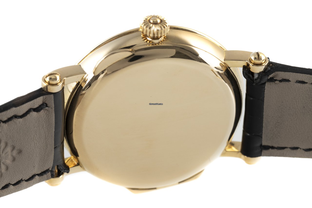 IMG_9081 Patek Philippe Calatrava Mens watch Unisex Automatic Yellow gold 5053J-001 Replica 5