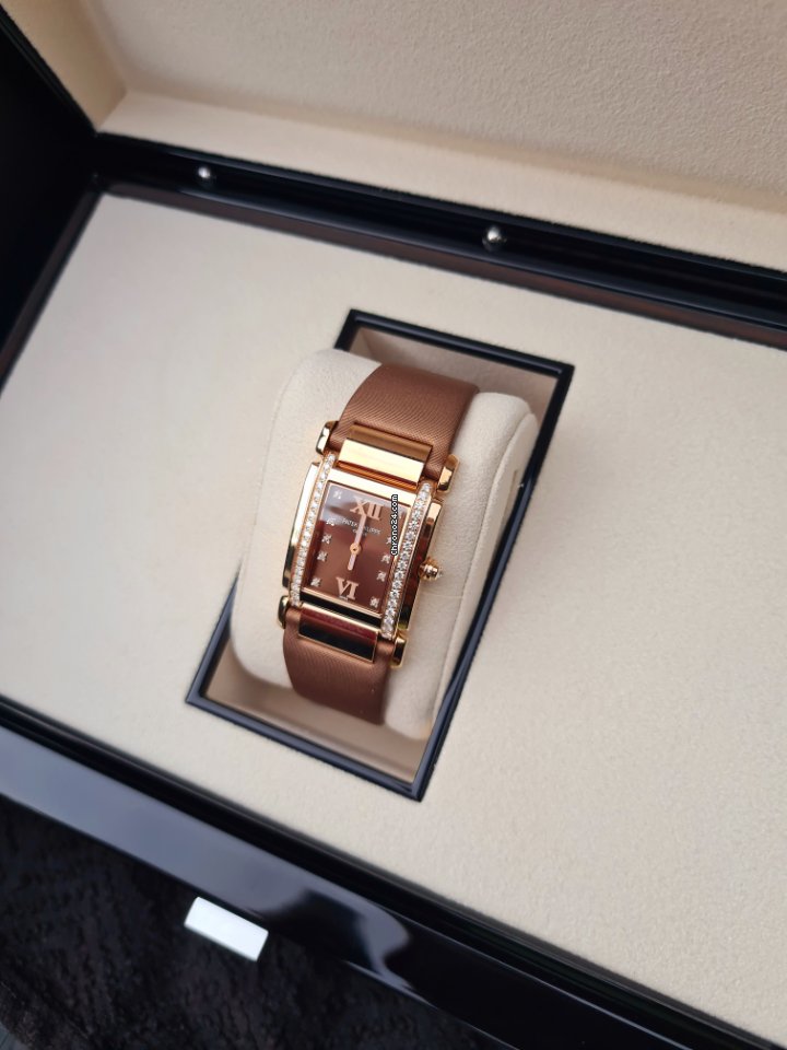 IMG_9081 Patek Philippe Twenty~4 Womens watch Quartz Rose gold 4920R-001 Replica 5