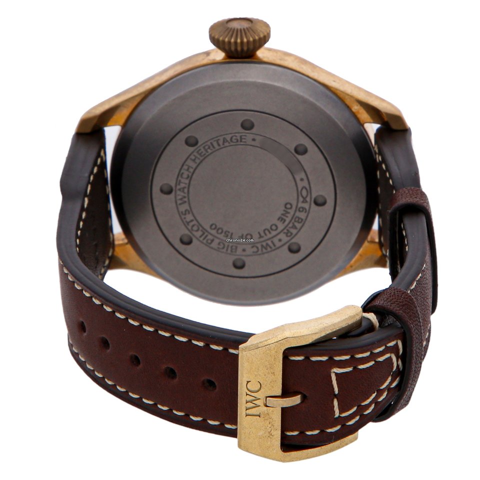 IMG_9081 IWC Big Pilot Mens watch Unisex Automatic Bronze IW5010-05 Replica 5