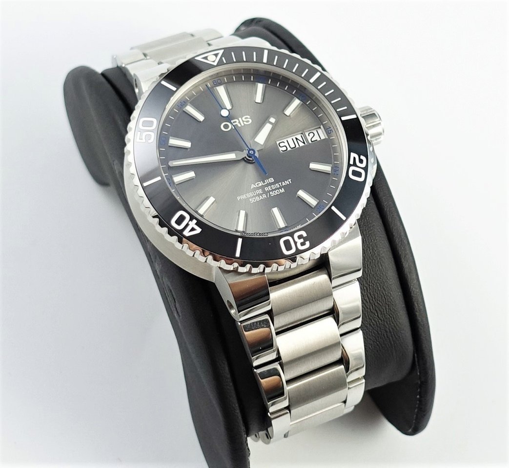 IMG_9081 Oris Hammerhead Limited Edition Mens watch Unisex Automatic Steel 01 752 7733 4183-Set MB Replica 5