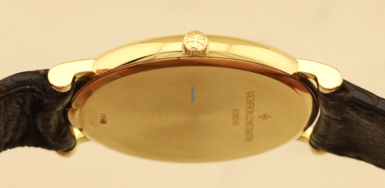 IMG_9081 Vacheron Constantin Patrimony Mens watch Unisex Quartz Yellow gold 74002 Replica 5