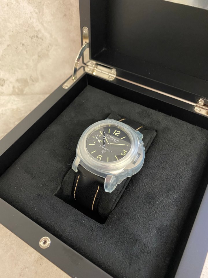 IMG_9081 Panerai Luminor Marina Mens watch Unisex Manual winding Steel PAM 00776 Replica 5