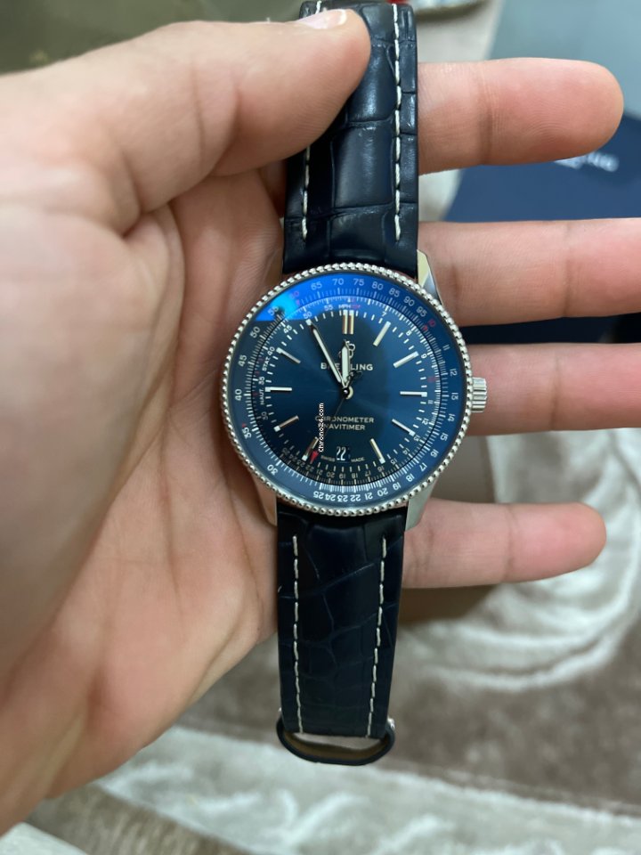 IMG_9081 Breitling Navitimer Mens watch Unisex Automatic Steel A17326161C1A1 Replica 5