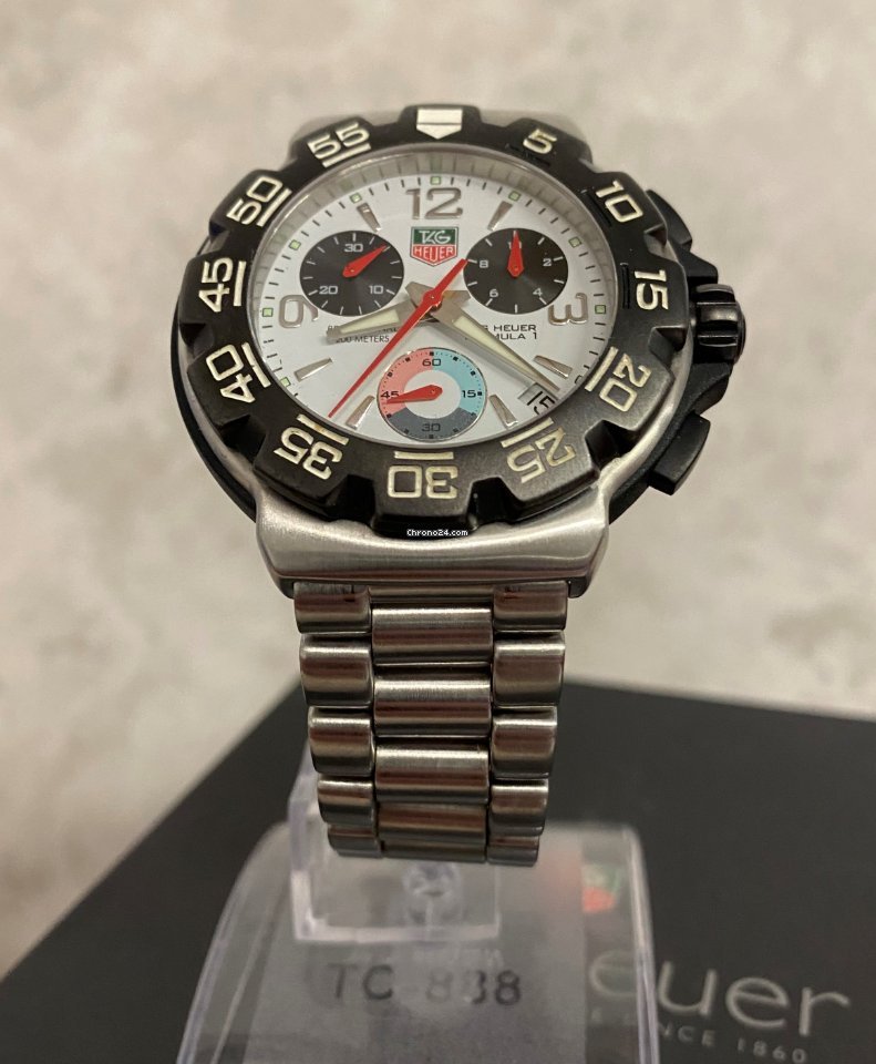 IMG_9081 TAG Heuer Formula 1 Quartz Mens watch Unisex Quartz Steel CAC1111-0 Replica 5