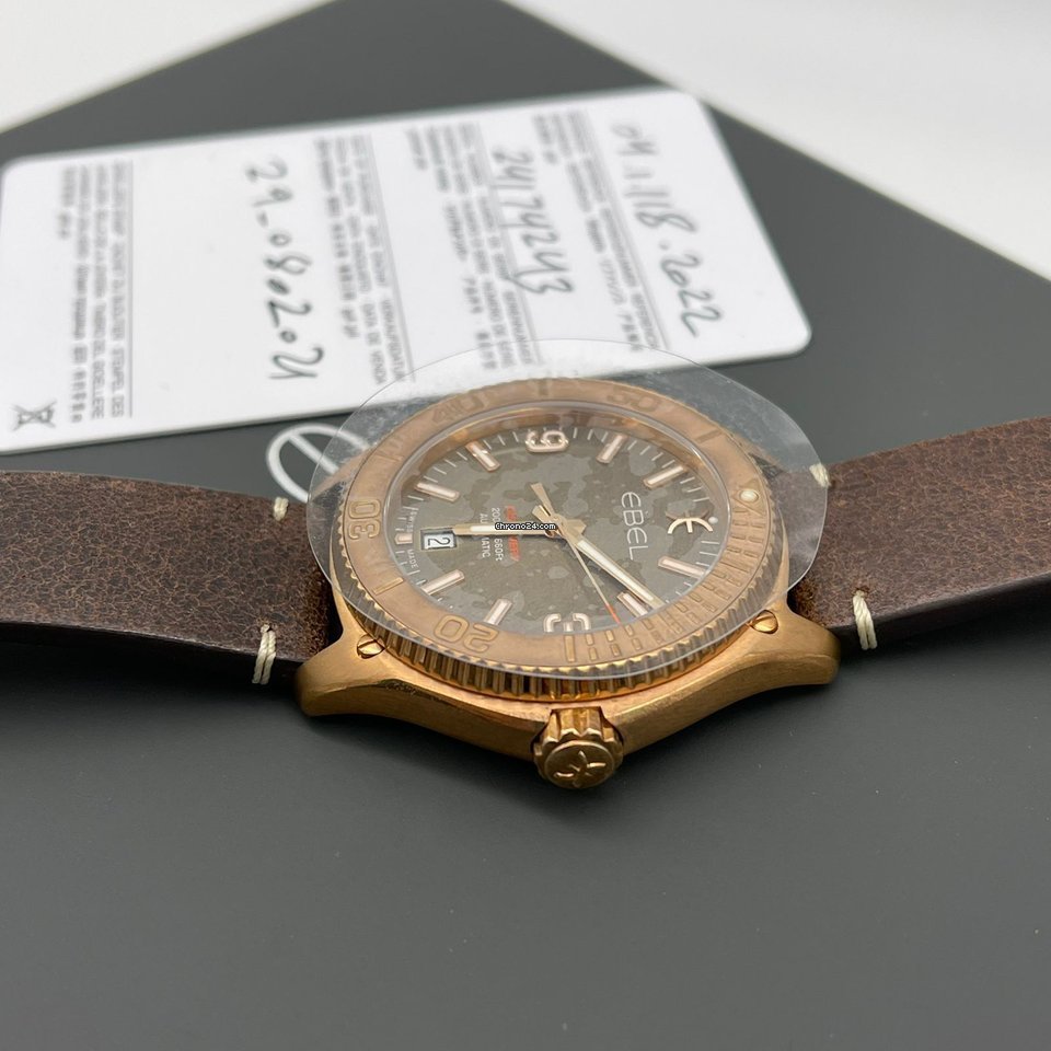 Ebel Discovery Mens watch Unisex Automatic Bronze 1216471 Replica 5