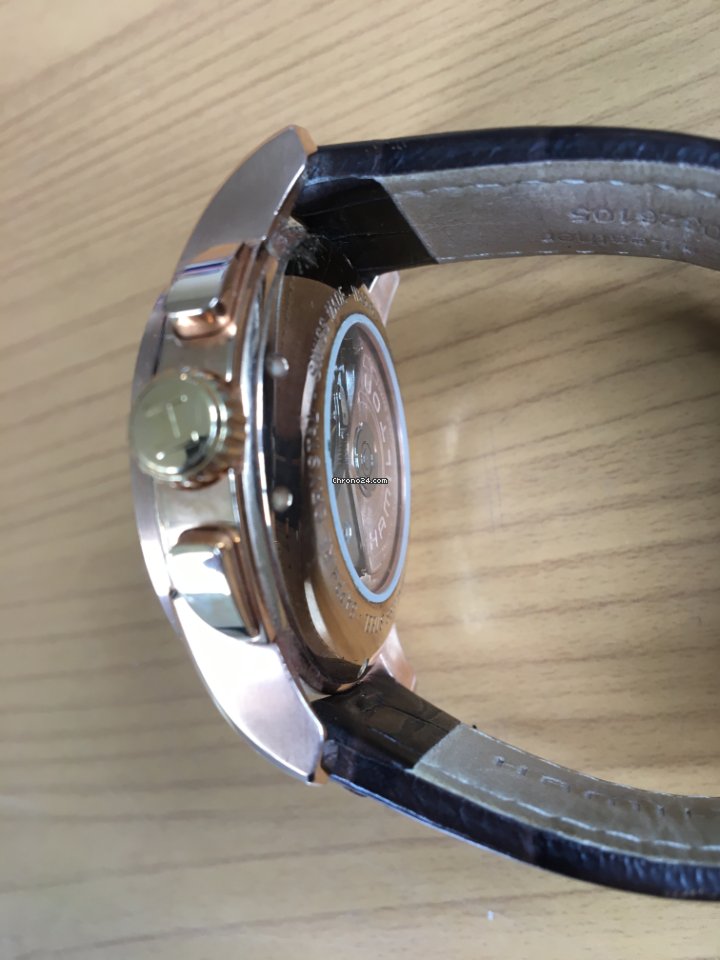 IMG_9081 Hamilton Jazzmaster Auto Chrono Mens watch Unisex Automatic Steel H326460 Replica 5