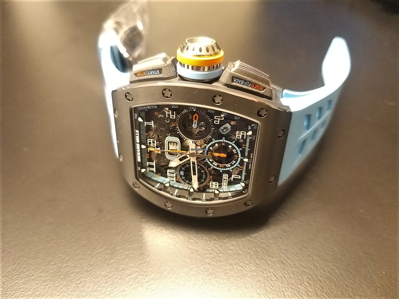 IMG_9081 Richard Mille RM 011 Automatic Titanium RM11 05 Replica 5