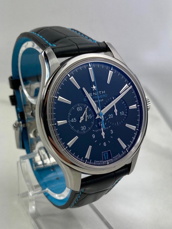 IMG_9081 Zenith Captain Chronograph Mens watch Unisex Automatic Steel 03.2119.400 22.C720 Replica 5