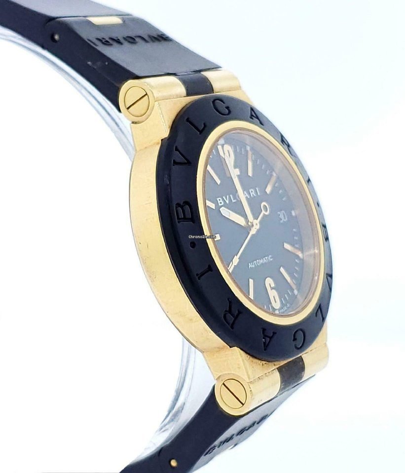 Bulgari Diagono Automatic Yellow gold 38 G Replica 5