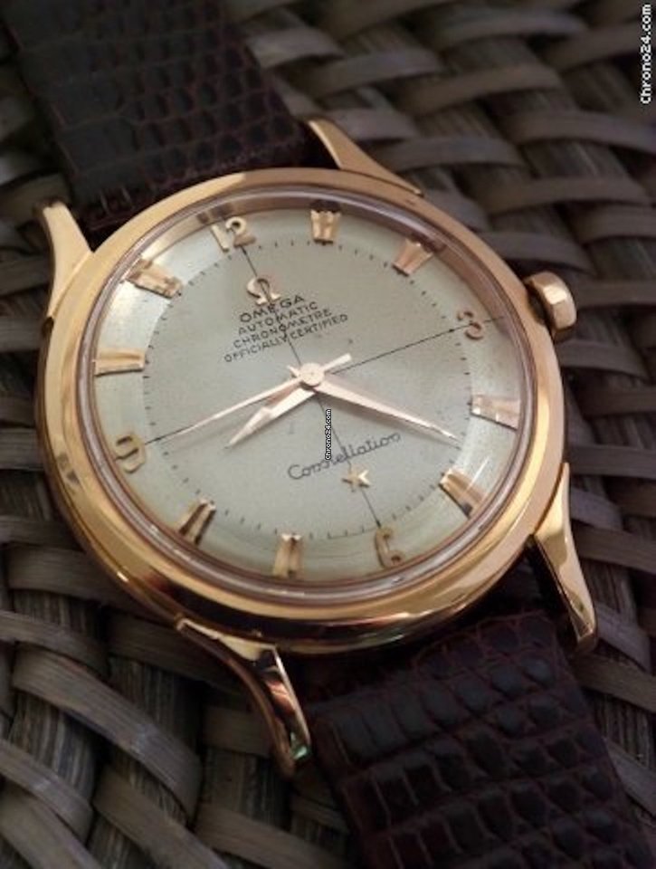 Omega Constellation Mens watch Unisex Automatic Rose gold 2799 Replica 5