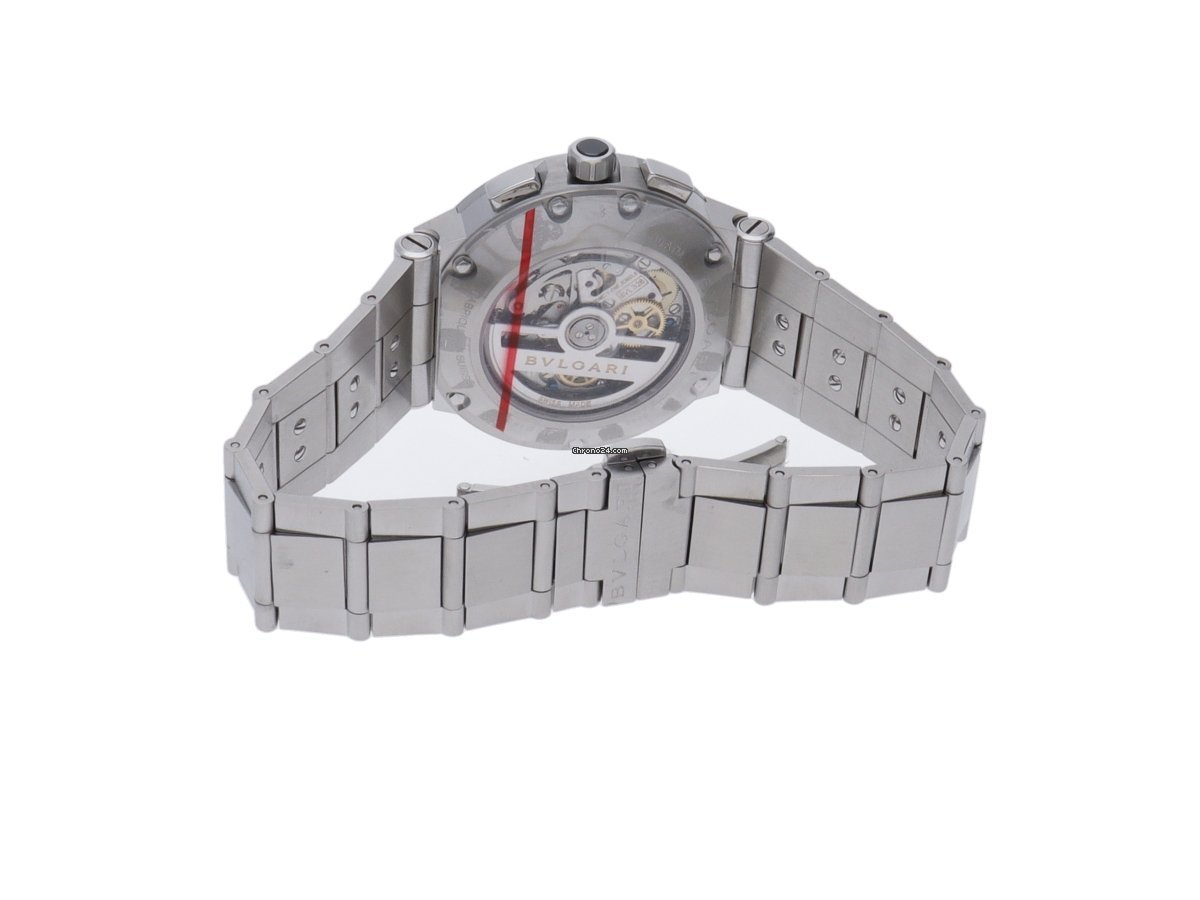 IMG_9081 Bulgari Diagono Mens watch Unisex Automatic Steel DG41BSSDCH Replica 5