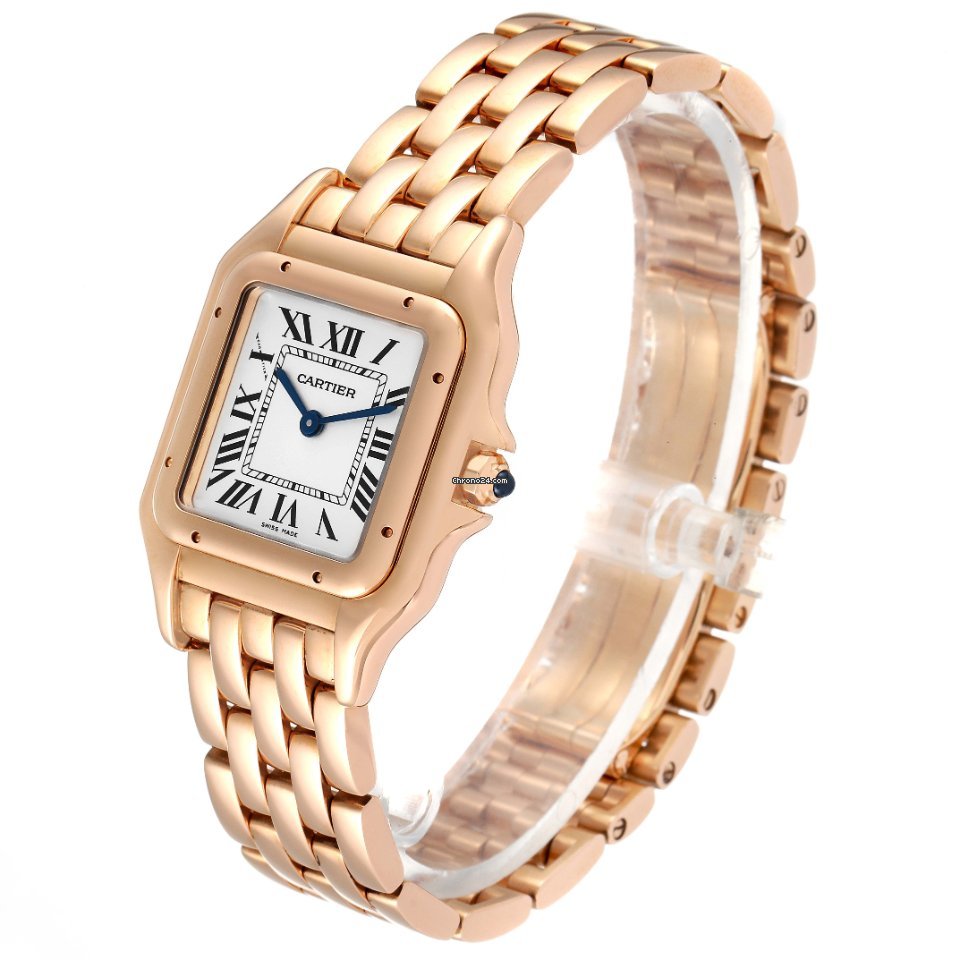Cartier Panthere Womens watch Quartz Rose gold WGPN0007 Replica 5