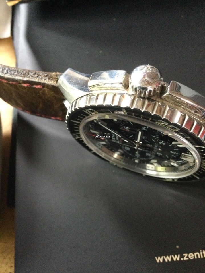 IMG_9081 Zenith El Primero Stratos Flyback Mens watch Unisex Automatic Steel 03.2060.405 21.C714 Replica 5