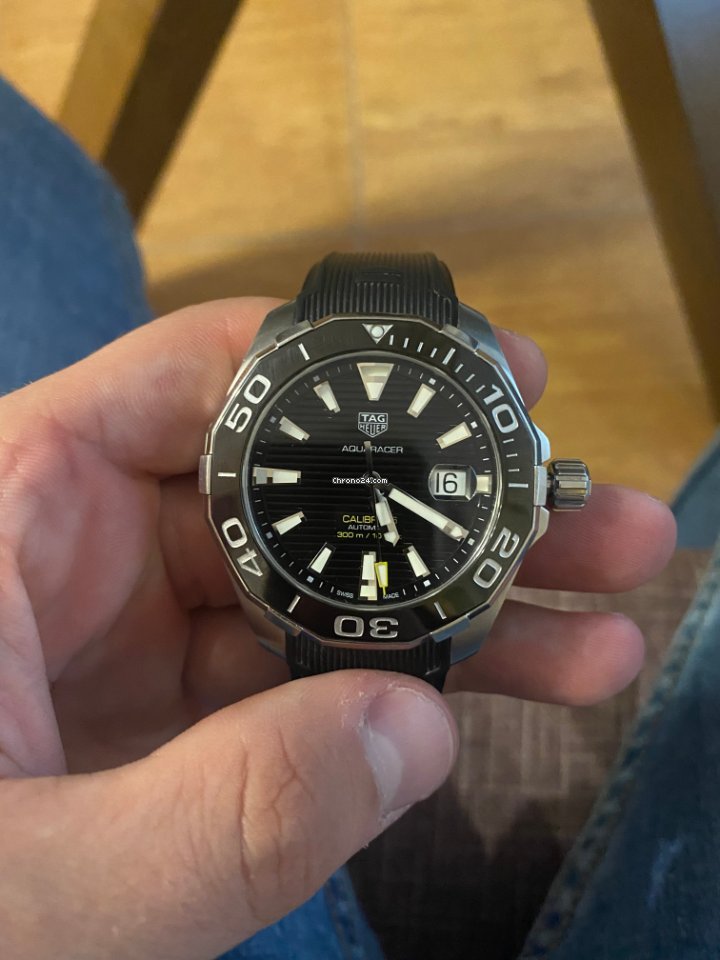 TAG Heuer Aquaracer 300M Mens watch Unisex Automatic Steel WAY201A.FT6142 Replica 5