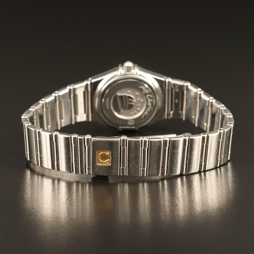 IMG_9081 Omega Constellation Womens watch Quartz Steel 1561.171.00 Replica 5