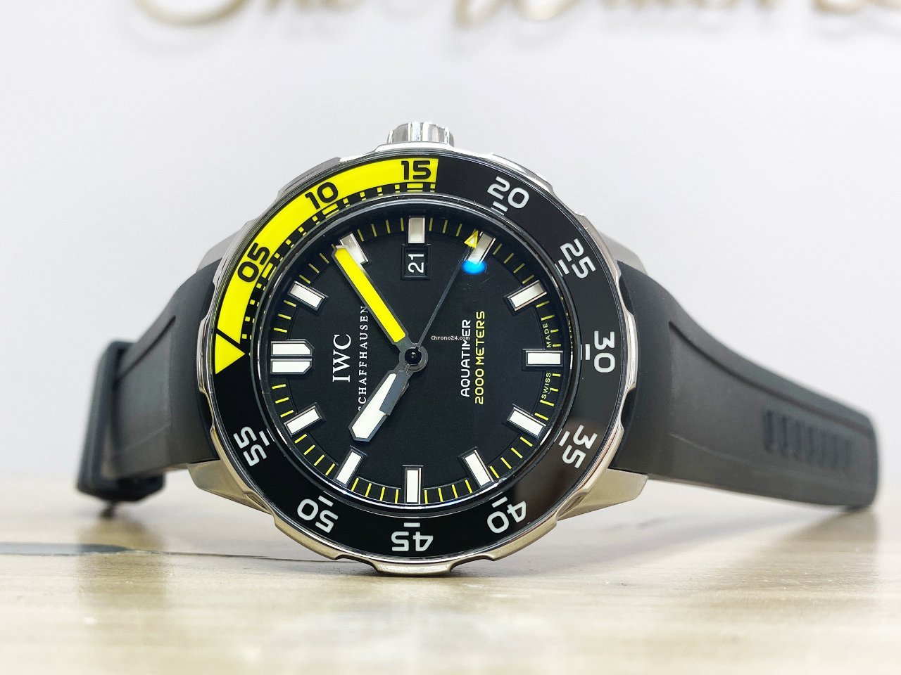 IMG_9081 IWC Aquatimer Automatic 2000 Mens watch Unisex Automatic Steel IW356801 Replica 5