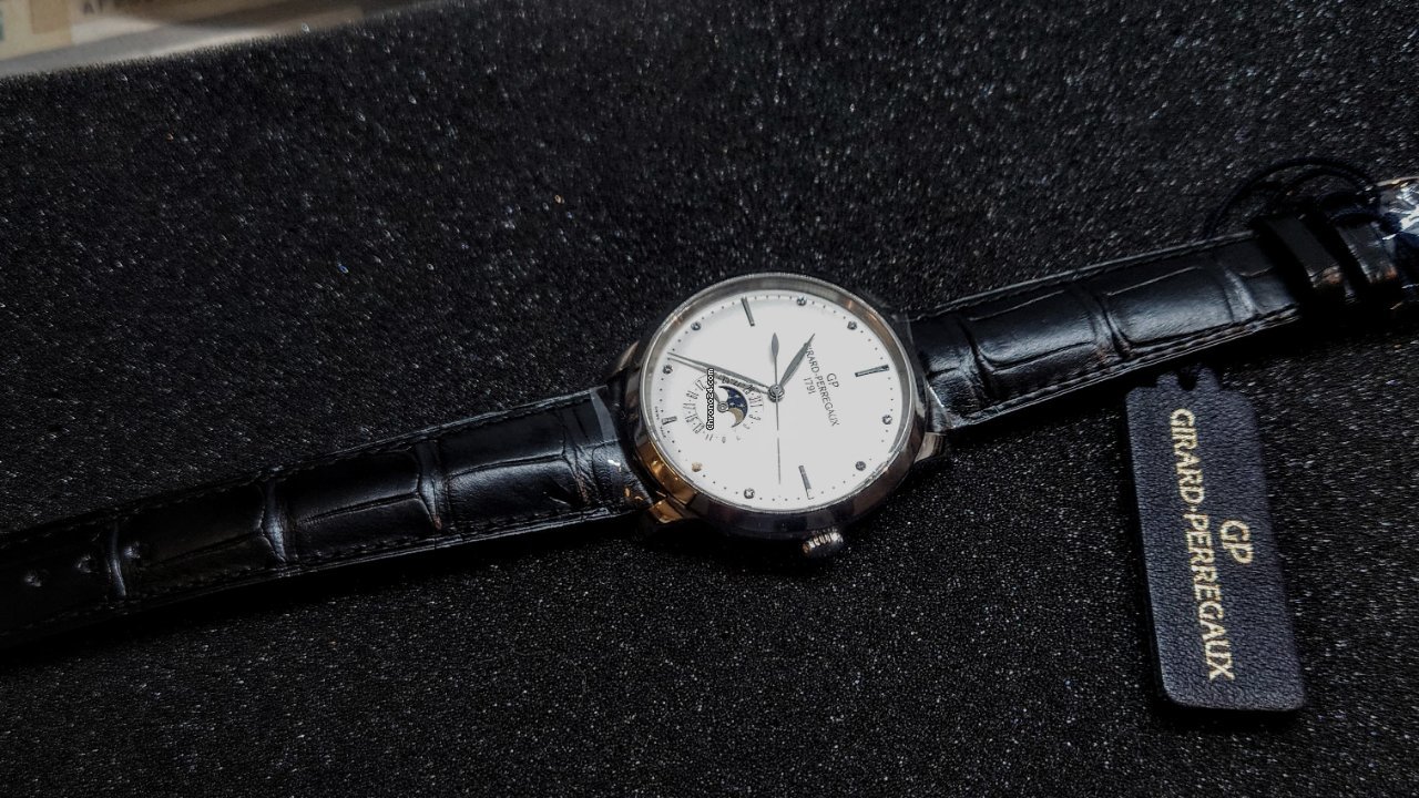 IMG_9081 Girard Perregaux 1966 Automatic Steel 49545-11-1A1-BB60 Replica 5