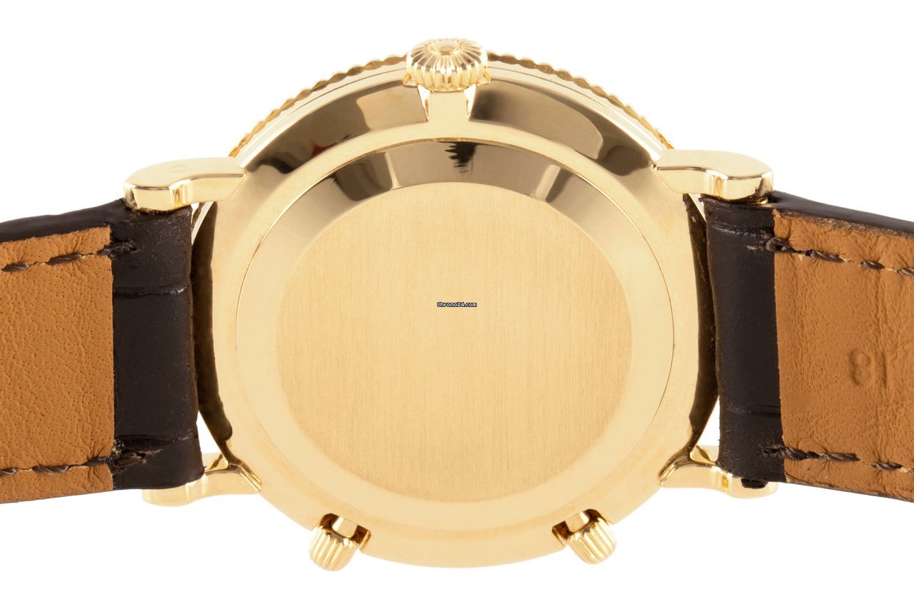 IMG_9081 Patek Philippe Travel Time Mens watch Unisex Manual winding Yellow gold 5034 Replica 5