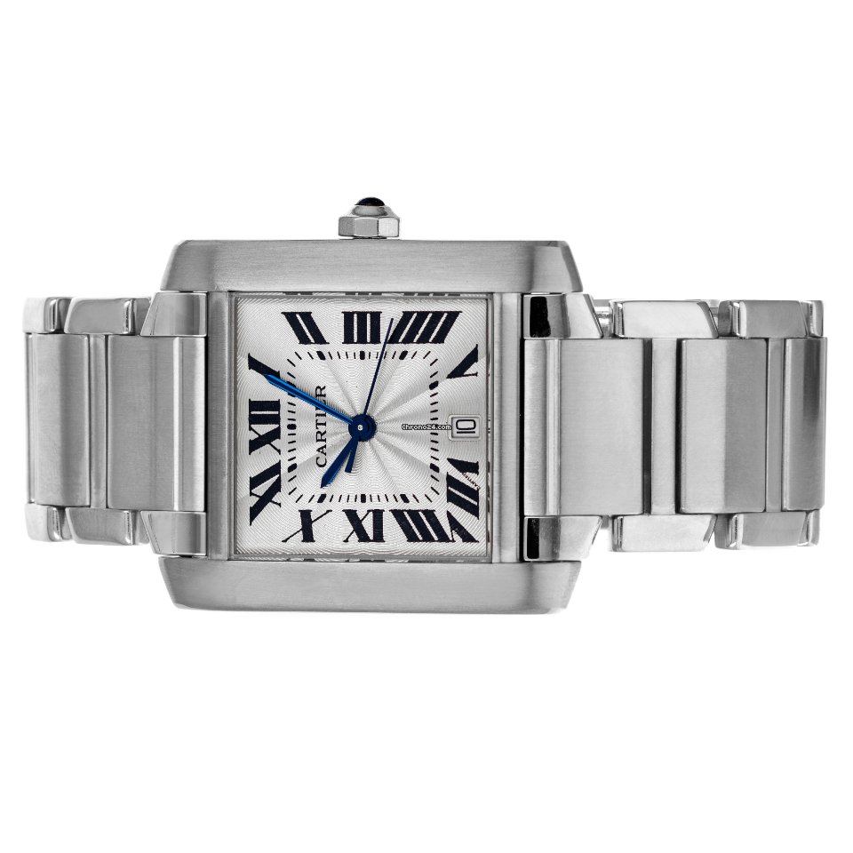 Cartier Tank Francaise Mens watch Unisex Automatic Steel W51002Q3  2302 Replica 5