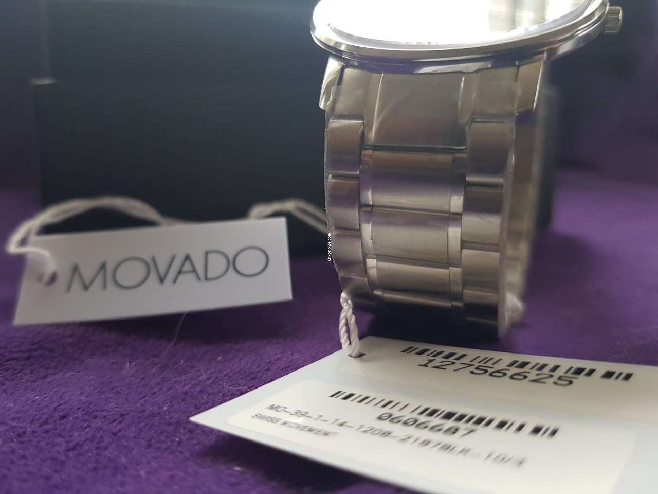 Movado TC Mens watch Unisex Quartz Steel 0606687 Replica 5