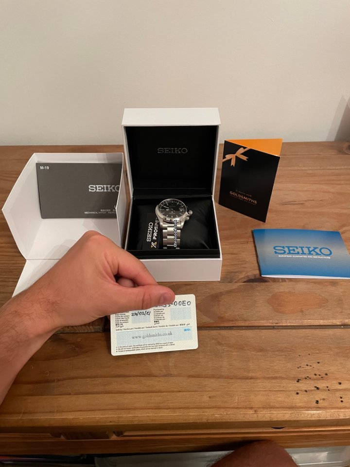 Seiko Prospex Mens watch Unisex Automatic Steel SPB117J1 Replica 5