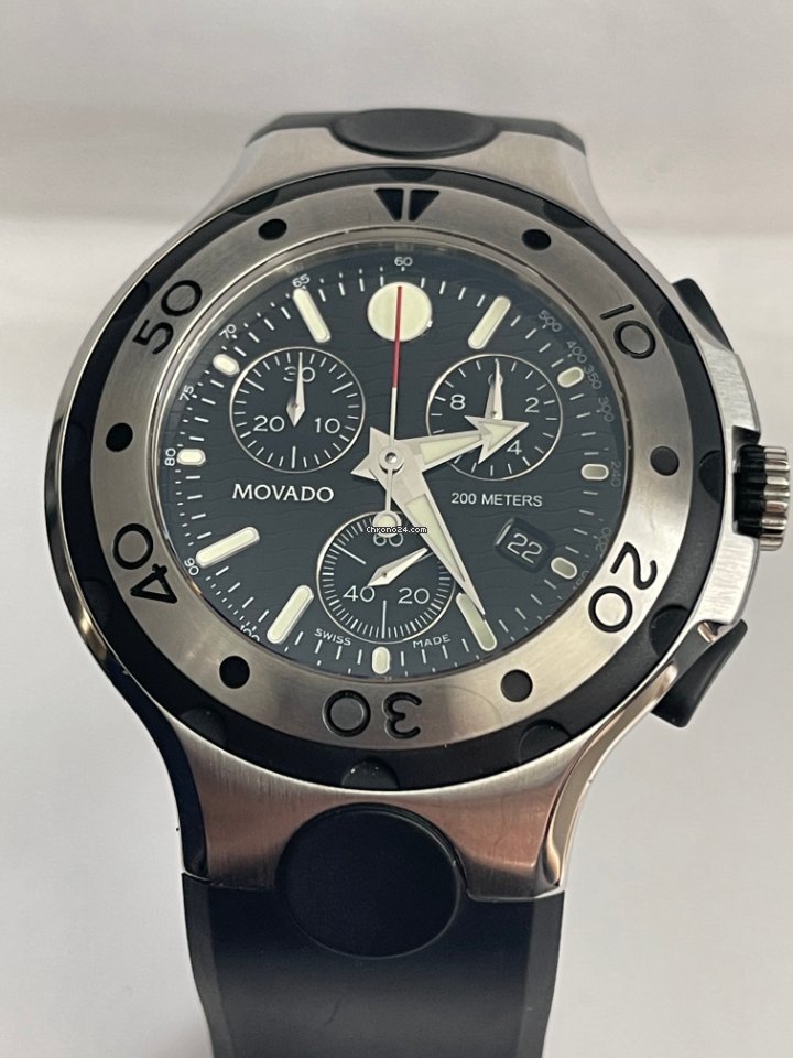 IMG_9081 Movado Series 800 Mens watch Unisex Quartz Steel 2600096 Replica 5