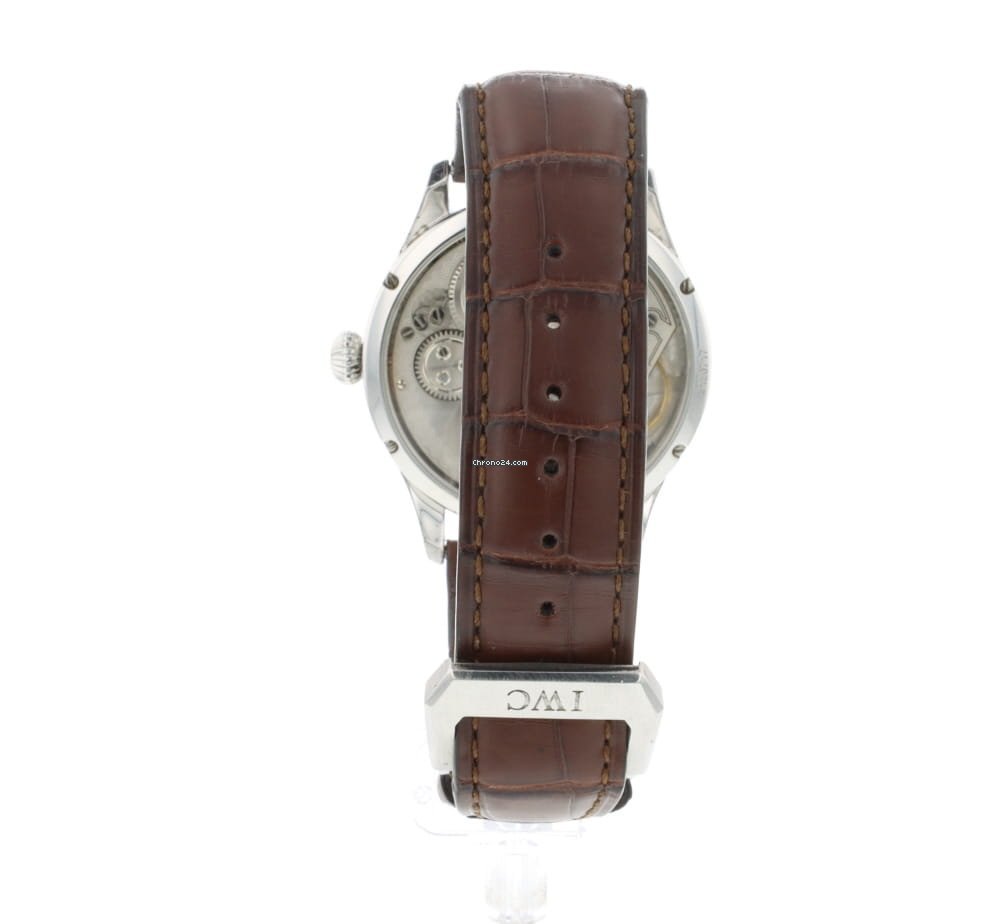 IWC Portuguese Hand-Wound Mens watch Unisex Manual winding Steel IW544203 Replica 5