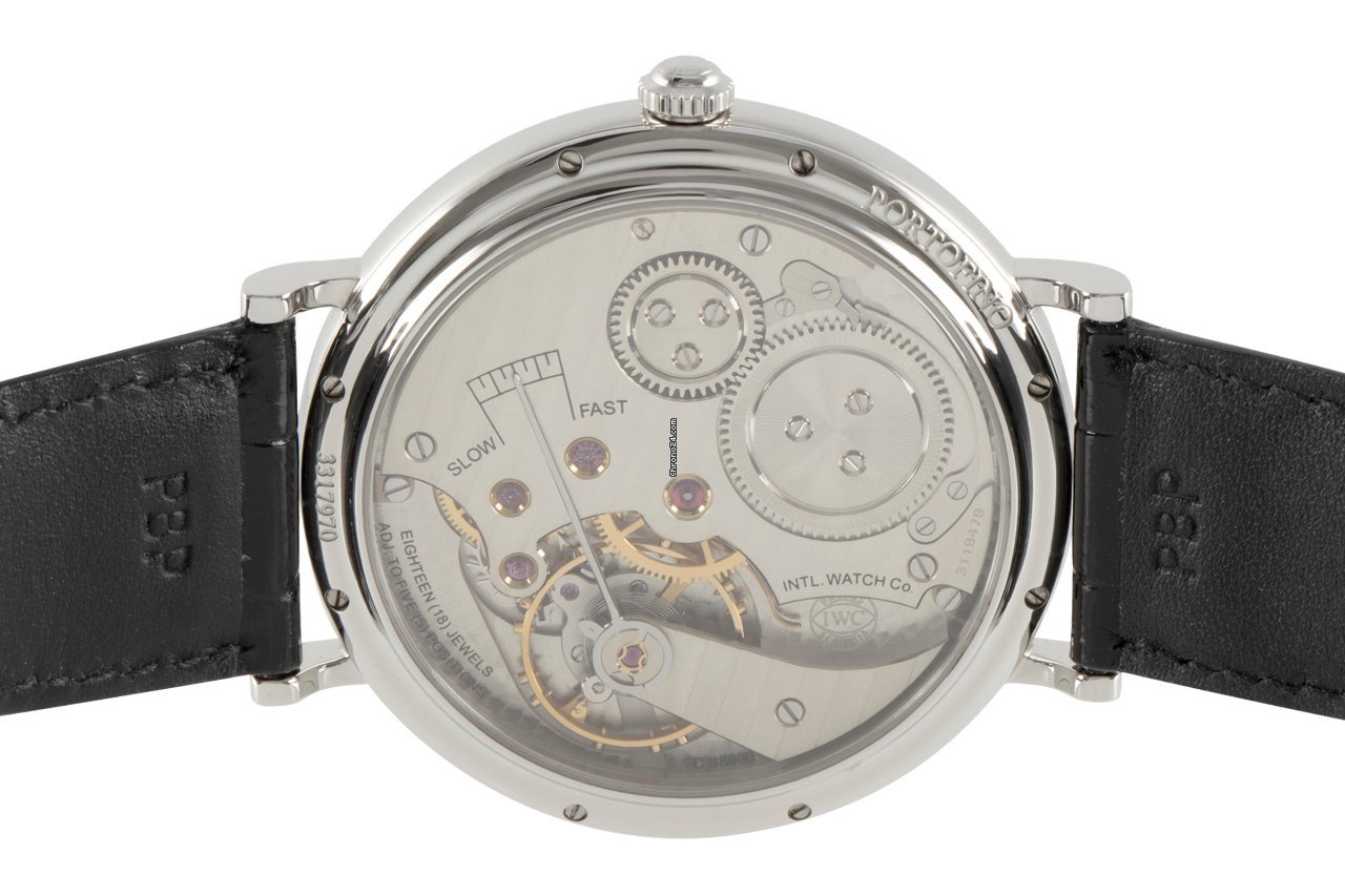 IMG_9081 IWC Portofino Hand-Wound Mens watch Unisex Manual winding Steel IW544801 Replica 5