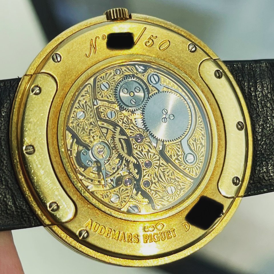 IMG_9081 Audemars Piguet Mens watch Unisex Manual winding Yellow gold 14988ba 009 03 Replica 5