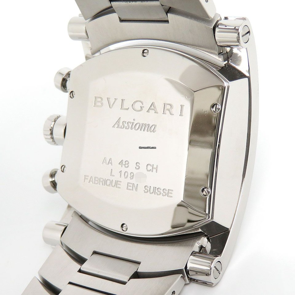 IMG_9081 Bulgari Assioma Mens watch Unisex Automatic Steel AA48SCH Replica 5